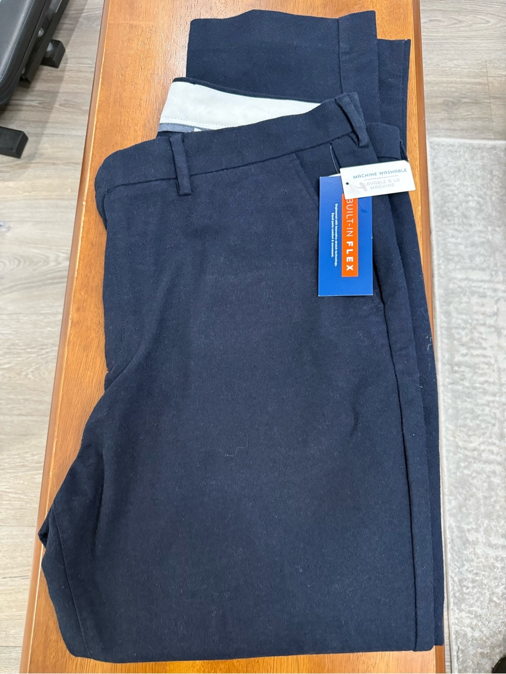 Old Navy Navy Stretch Chinos - Slim Straight